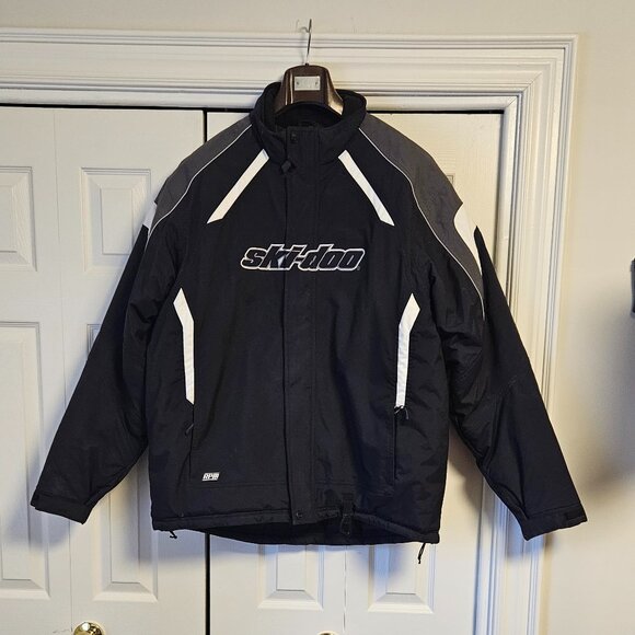 SKI-DOO BRP Holeshot Snowmobile Jacket Men, Large, Tall - Picture 1 of 8